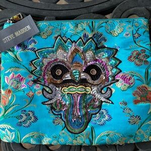 Steve Madden Asian Inspired Purse, Clutch,Bag
